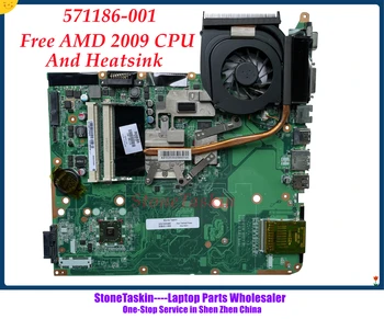 StoneTaskin 571186-001 Для HP Pavilion DV6-2000 Материнская плата Ноутбука DA0UT1MB6E1 Бесплатно процессор AMD 2009 и радиатор DDR3 Протестированы на 100%