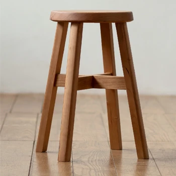Бытовые деревянные обеденные стулья Суперпозиция Стул для хранения, комод, Устойчивый несущий стул для туалетного столика, Универсальная мебель для дома для сцены