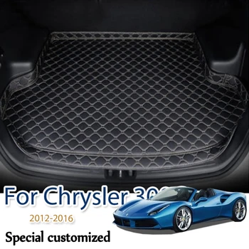 Высокий боковой коврик в багажник автомобиля для Chrysler 300C 2012 2013 2014 2015 2016 ковер для грузового лайнера, аксессуары для интерьера, чехол