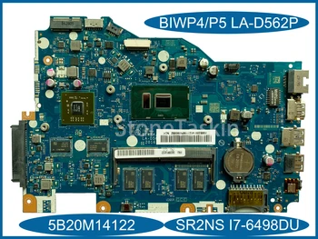Оригинальный 5B20M14122 для Lenovo Ideapad 110-15ISK Материнская плата Ноутбука BIWP4/P5 LA-D562P SR2NS I7-6498DU 216-0867071 100% Протестирован