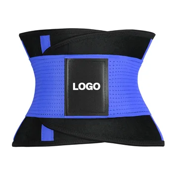 Регулируемый пояс-триммер с логотипом на заказ для мужчин и женщин, спортивный пояс для похудения, формирователь